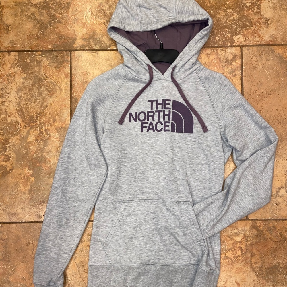 The North Face Light Gray Hoodie